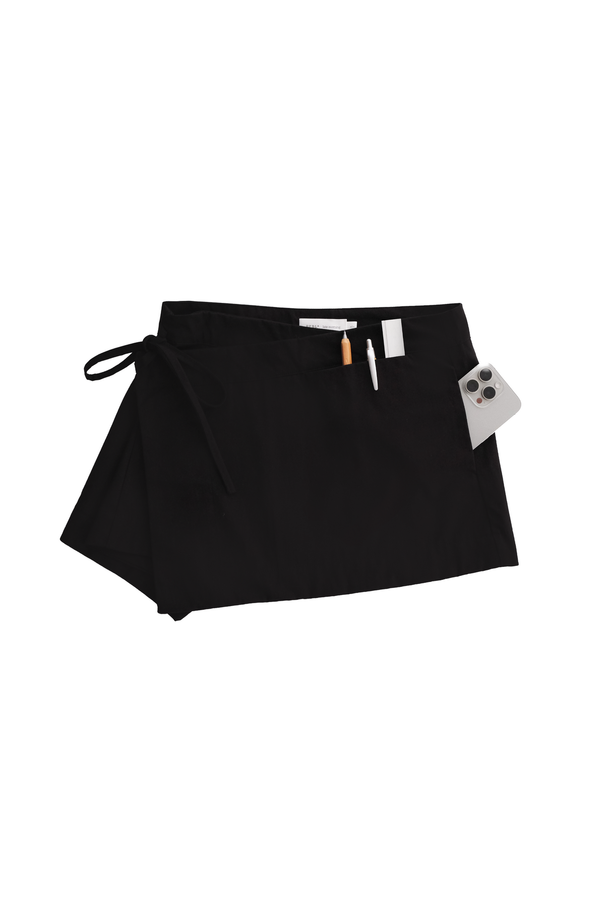 Apron Wrap / Skirt in Black