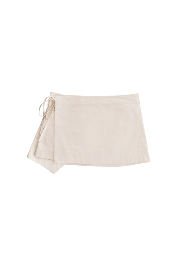 Apron Wrap / Skirt in Ecru