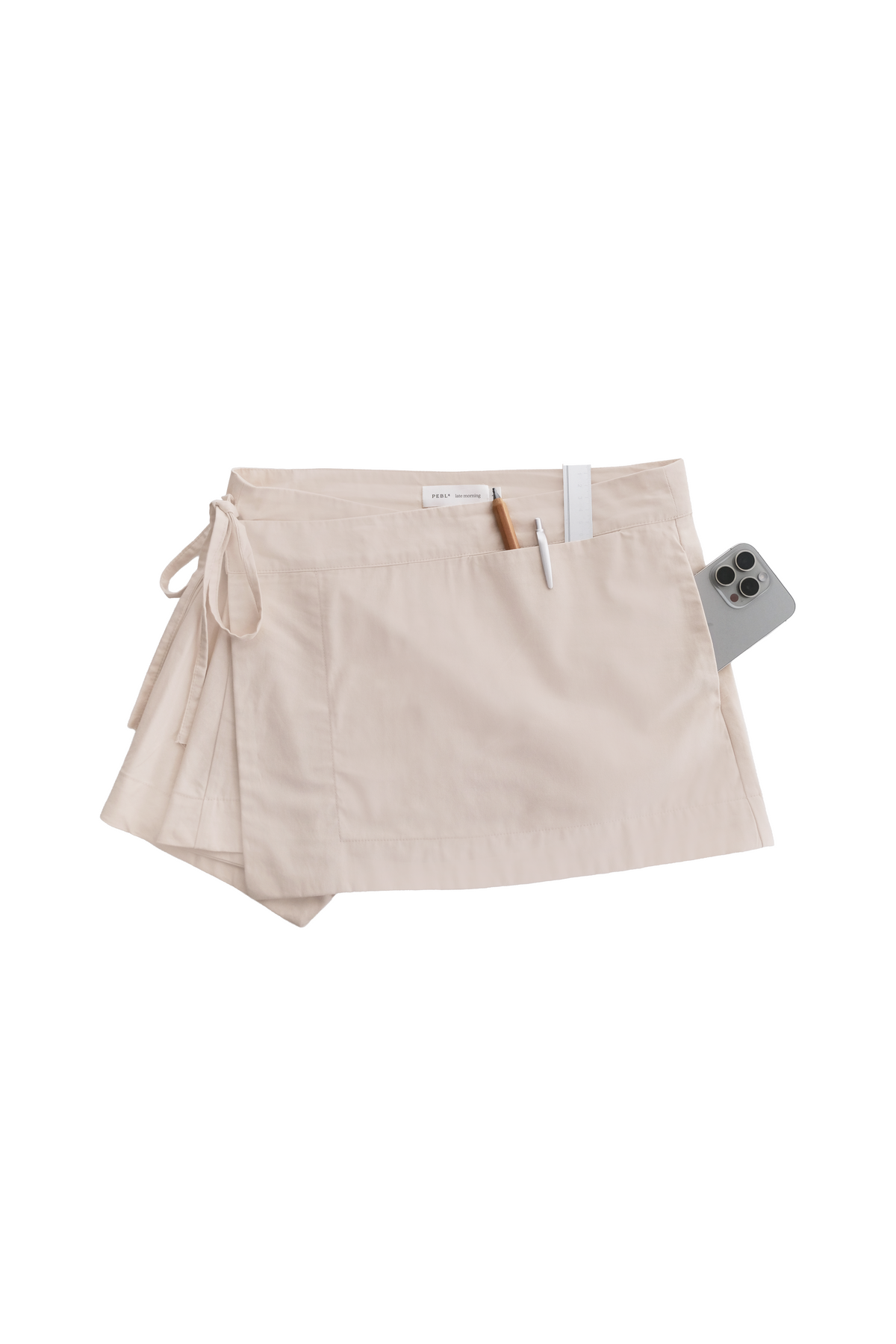 Apron Wrap / Skirt in Ecru