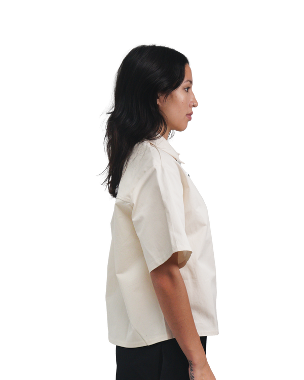 Boxy Shirt in Milk