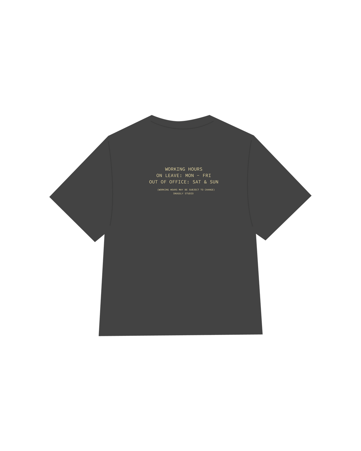Working Hours Tee (Stone)